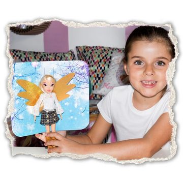 Winx Club Anziehpuppe Stella Magic Reveal Puppe Winx Club Mit austauschbaren Flügeln