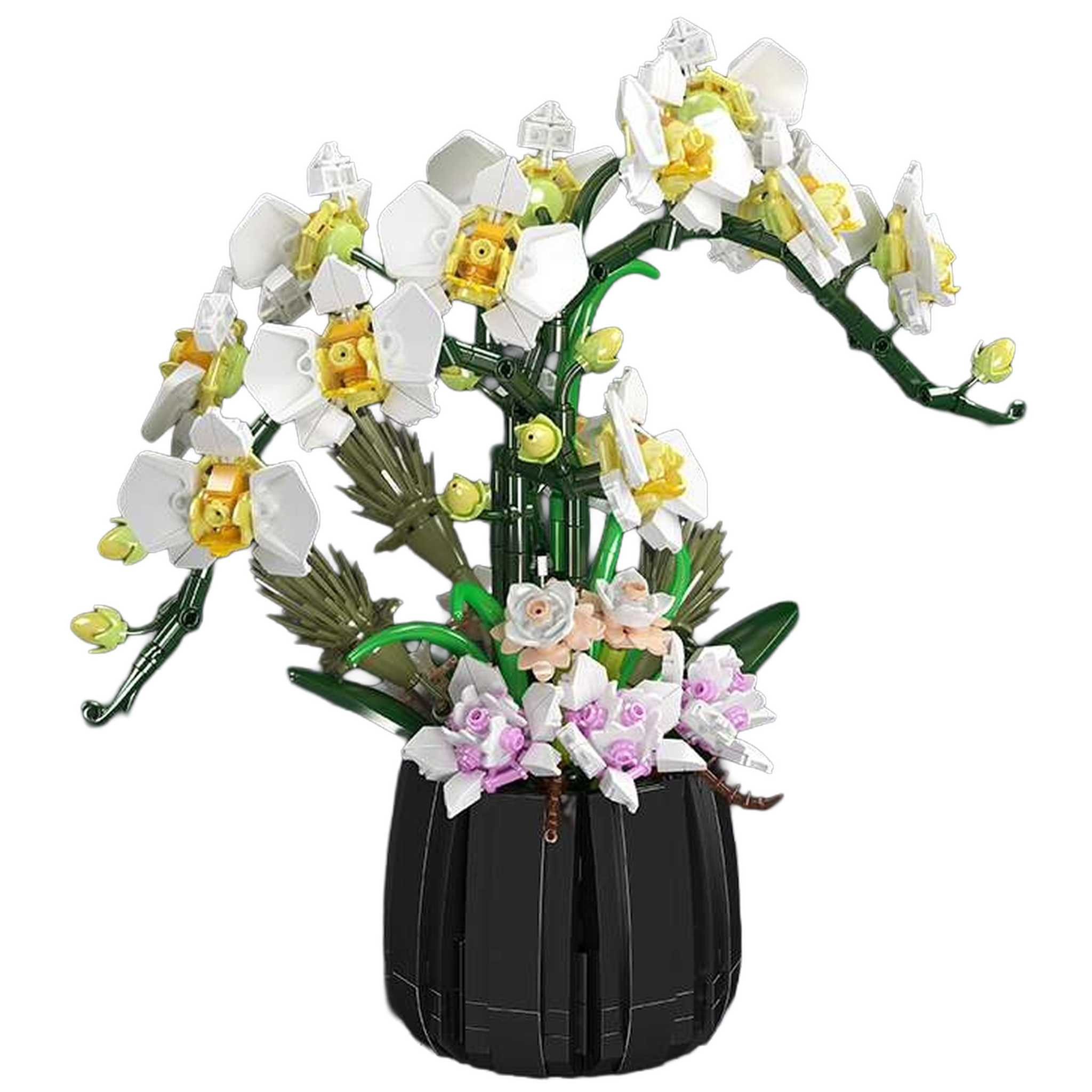 Mould King 24108 - Orchideen im Topf (Mould King) Spielbausteine