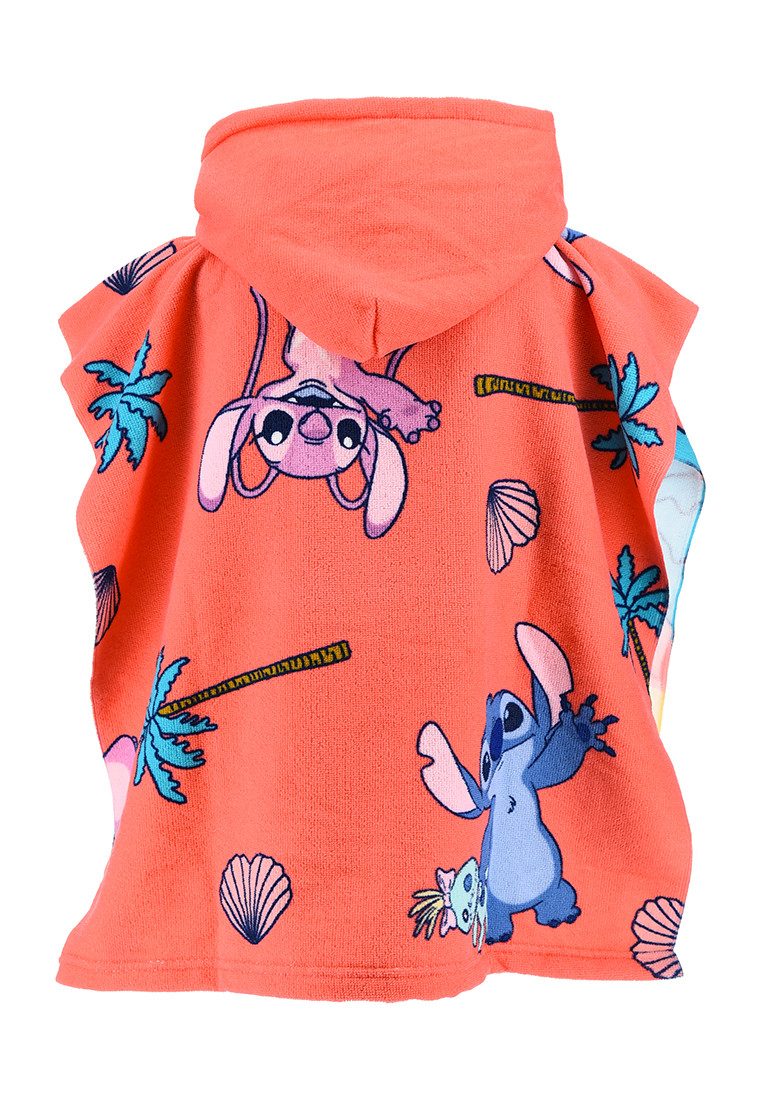 Stitch Badeponcho Kinder Badeponcho mit Kapuze 55x110 cm