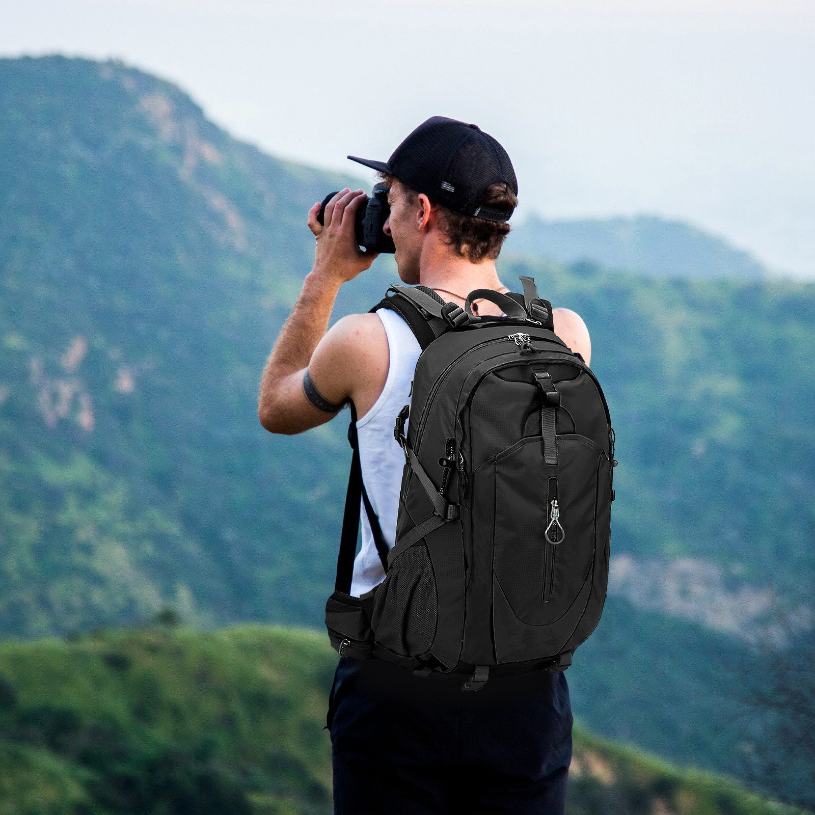 TAN.TOMI Wanderrucksack 40L Großer Wanderrucksack mit Rückenbelüftung, Wass günstig online kaufen