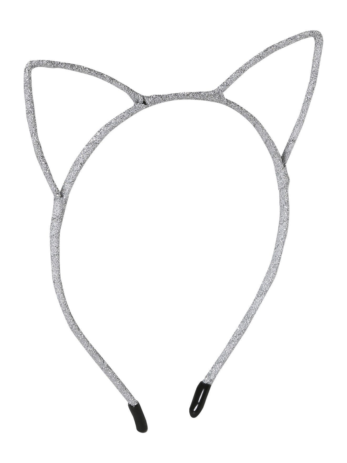 vertbaudet Haarband Set aus Haarband, Haarspangen & Haargummis, 5-teilig, Glitzereffekt, Schleifenform