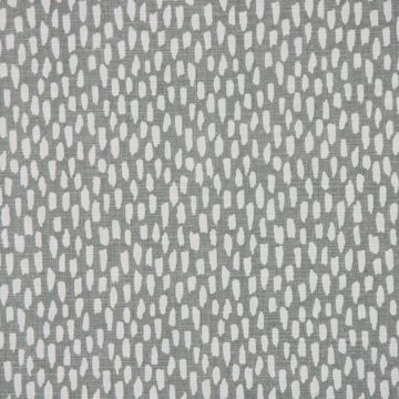 SCHÖNER LEBEN. Tischläufer SCHÖNER LEBEN. Tischläufer grau mit Kleksen Tropfen 40x160cm, handmade