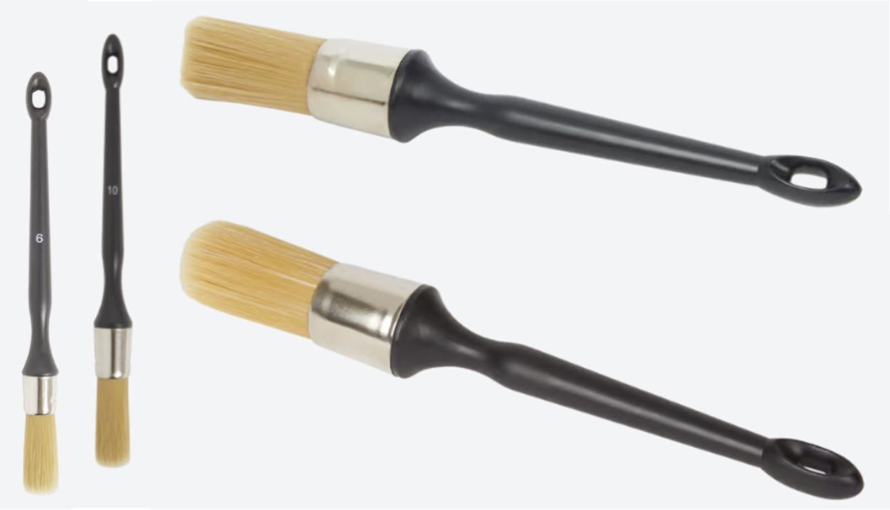 Spectrum Lackierpinsel Lackierpinsel Set, Farbpinsel Set Nr. 6, 10, 14, 16, (4 St)