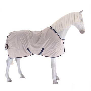 Bucas Pferde-Regendecke Bucas Sun Shower mit Klett für Halsteil 0g - silver
