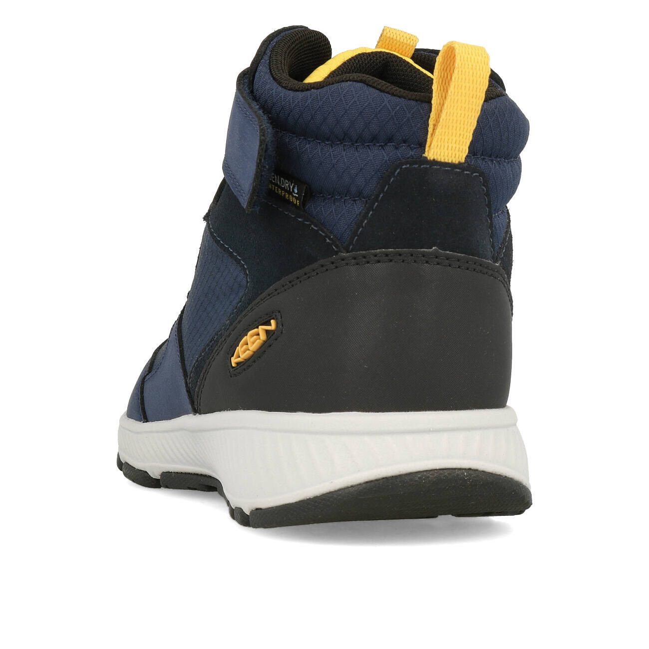 Keen Keen Skua Mid WP Y Kinderschuh Navy Academy Yolk Yellow Winterstiefel