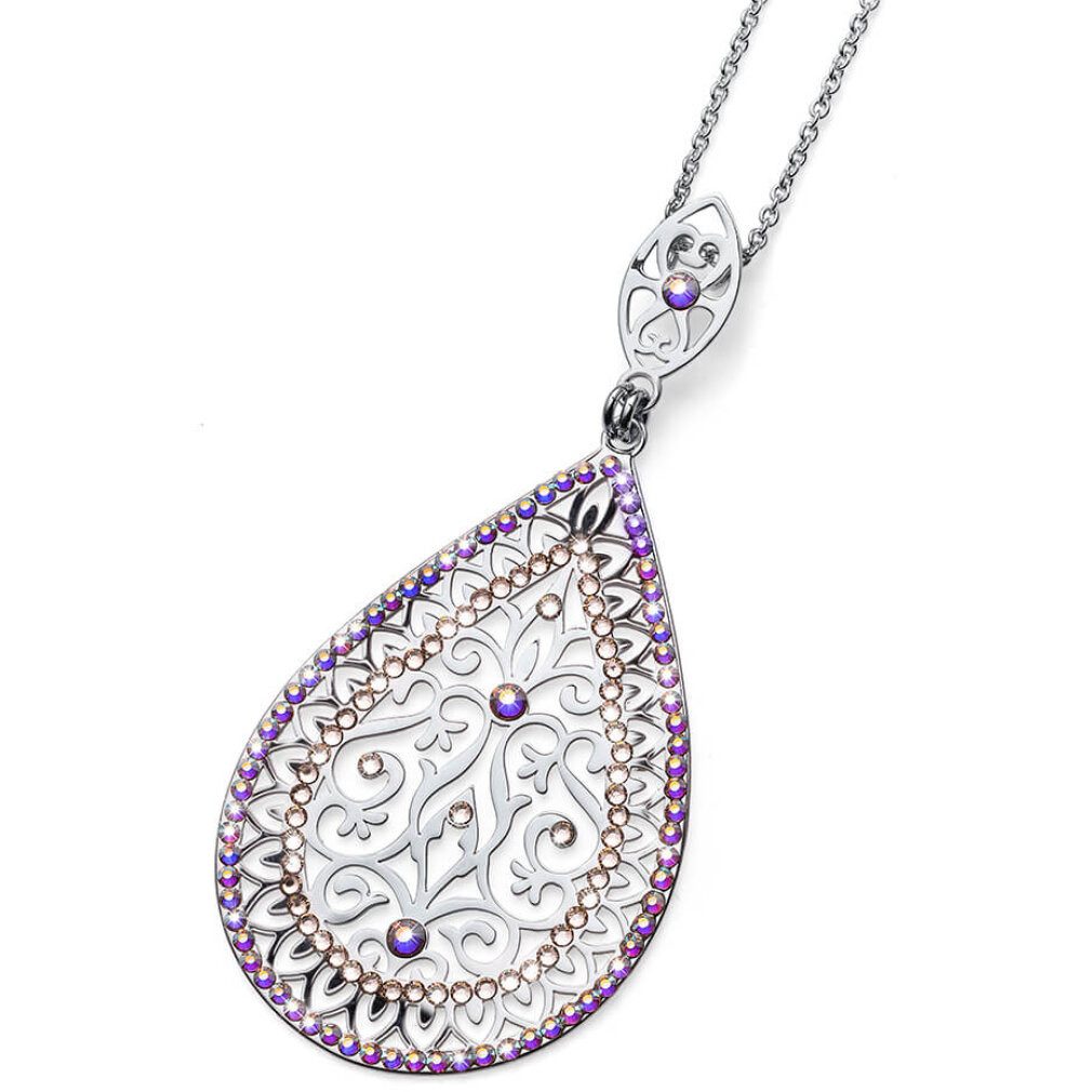 Oliver Weber Kette mit Einhänger Kristall-Halskette Mystery 11952