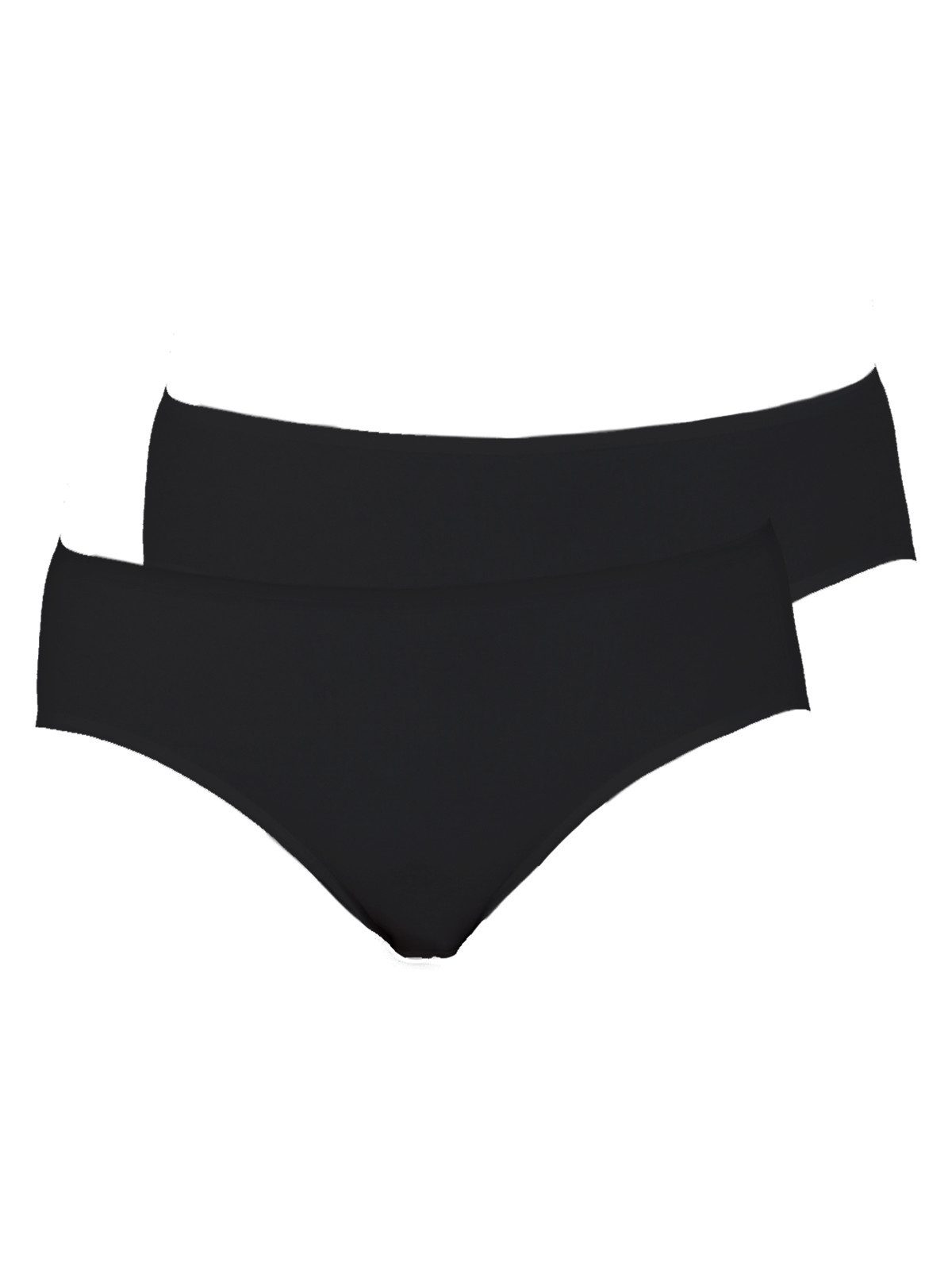 Hüftslip 2er Pack Damen Hüftslip Baumwolle-Elasthan