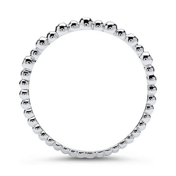 Brilladia Diamantring Eternity Ring 750er Weißgold mit 7 Diamanten 0,04 ct.