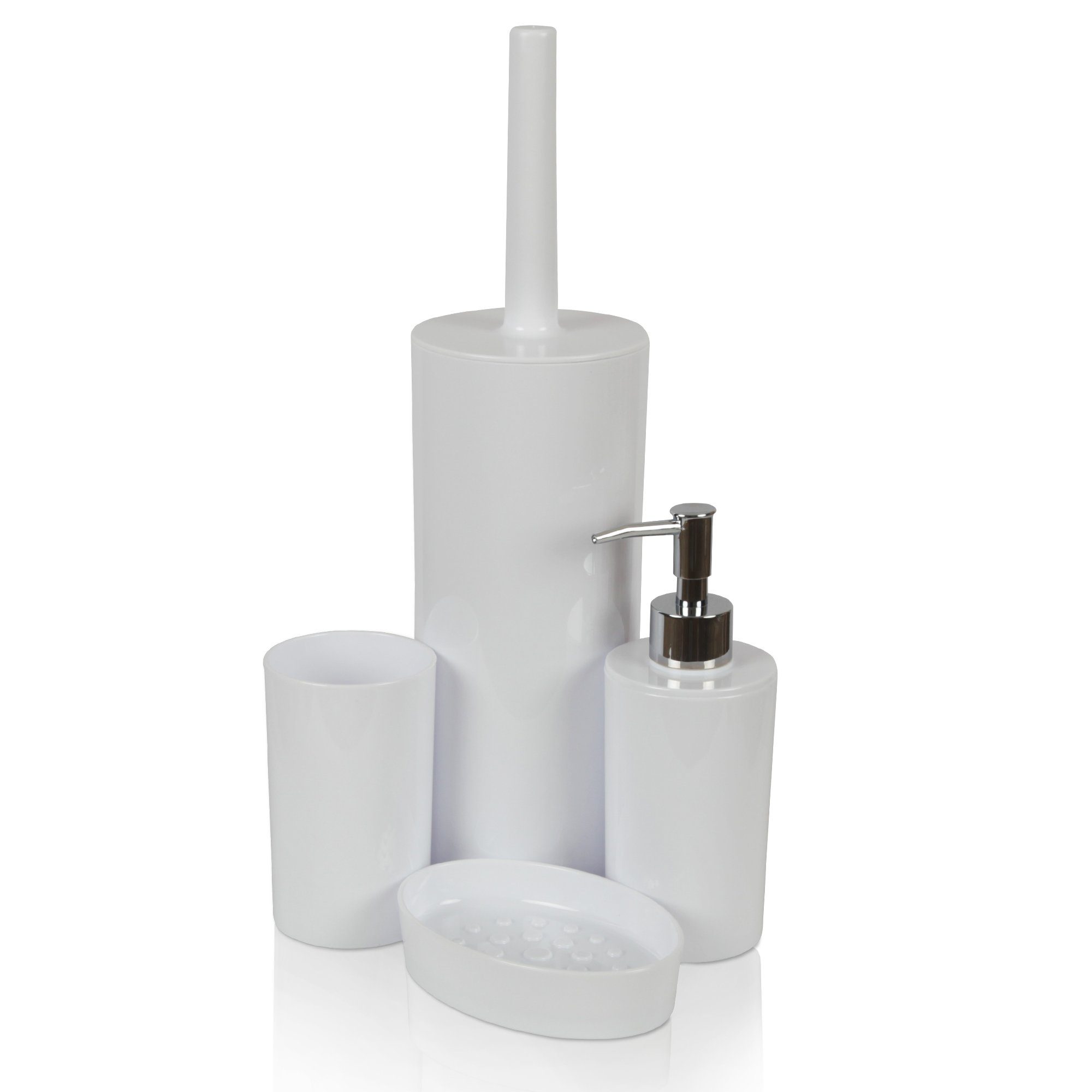 Bestlivings Seifenspender badkomfort, (Kombi-Set, 4-tlg), 4-teiliges Badezm günstig online kaufen