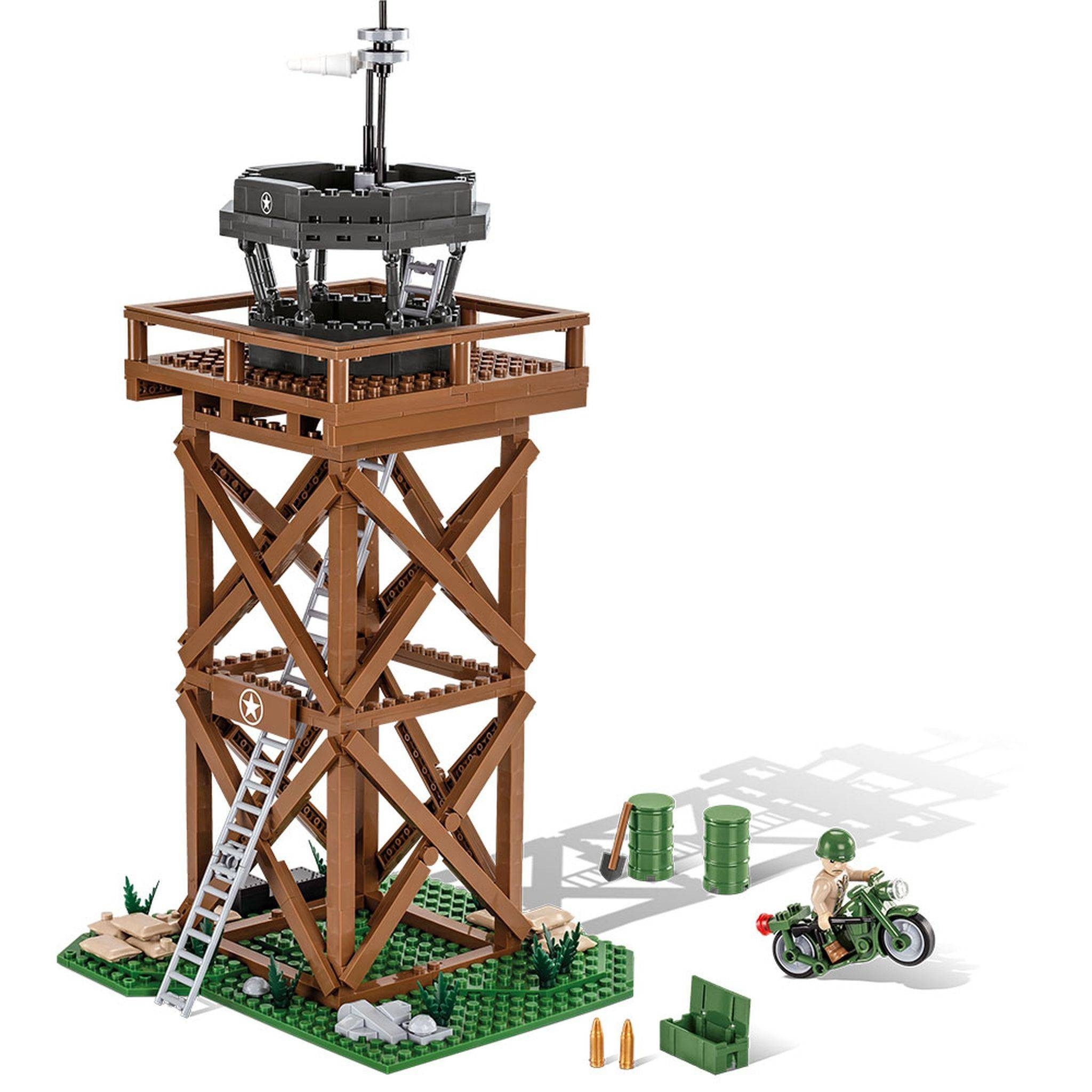 COBI 3042- US Air Support Center Wachturm (Cobi) Spielbausteine