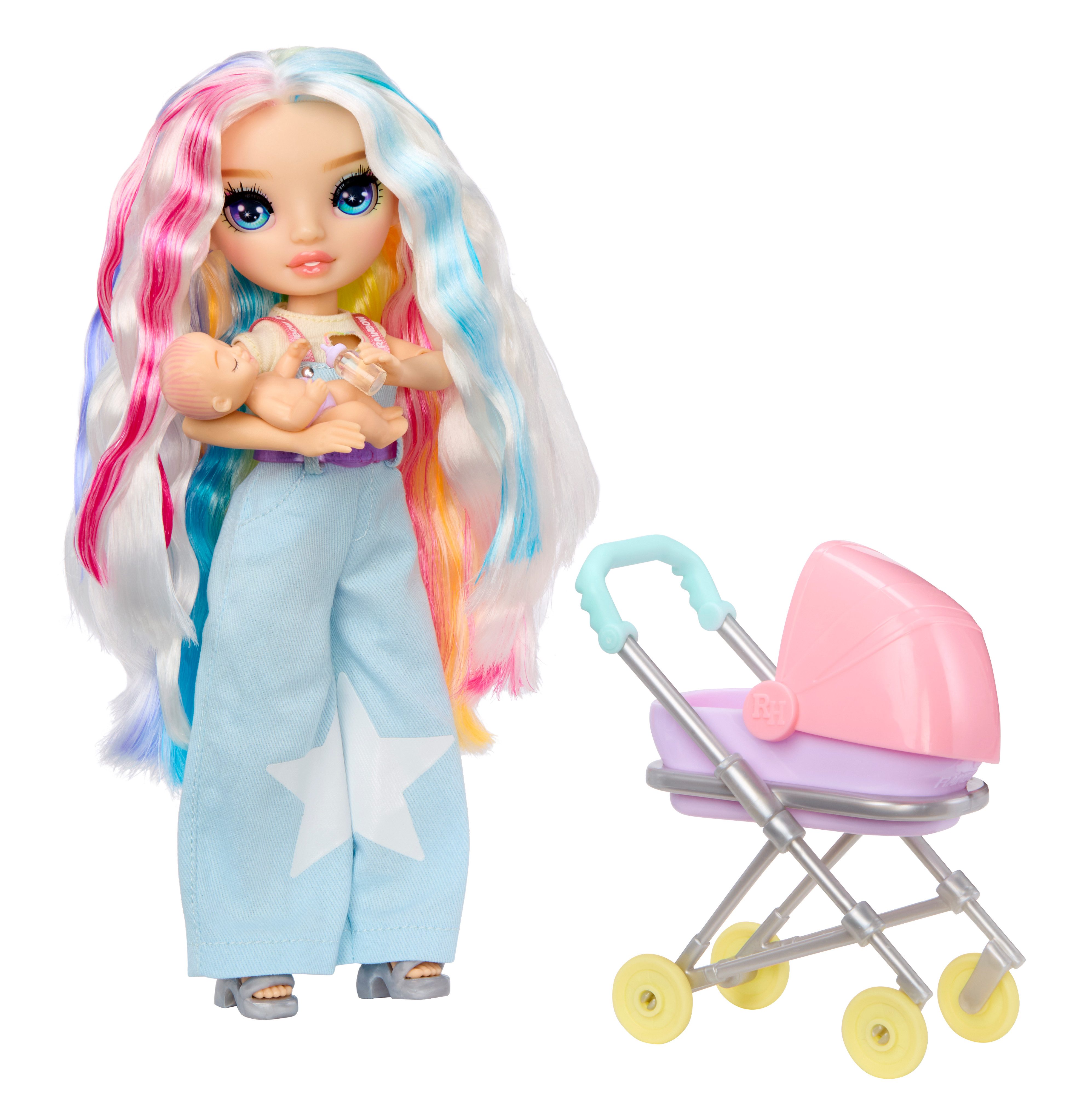Rainbow High Anziehpuppe Jr High Bestie Babysitters Fashion Doll- Amaya
