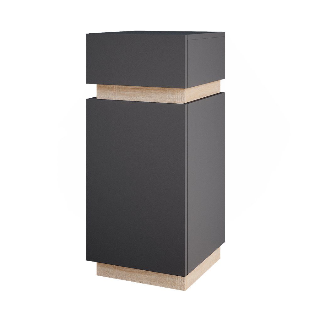 Vicco Midischrank Gloria, Anthrazit/Sonoma, 33 x günstig online kaufen