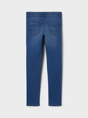Name It Regular-fit-Jeans Skinny Fit Jeans mit Gummizug NKFPOLLY 5752 in Blau