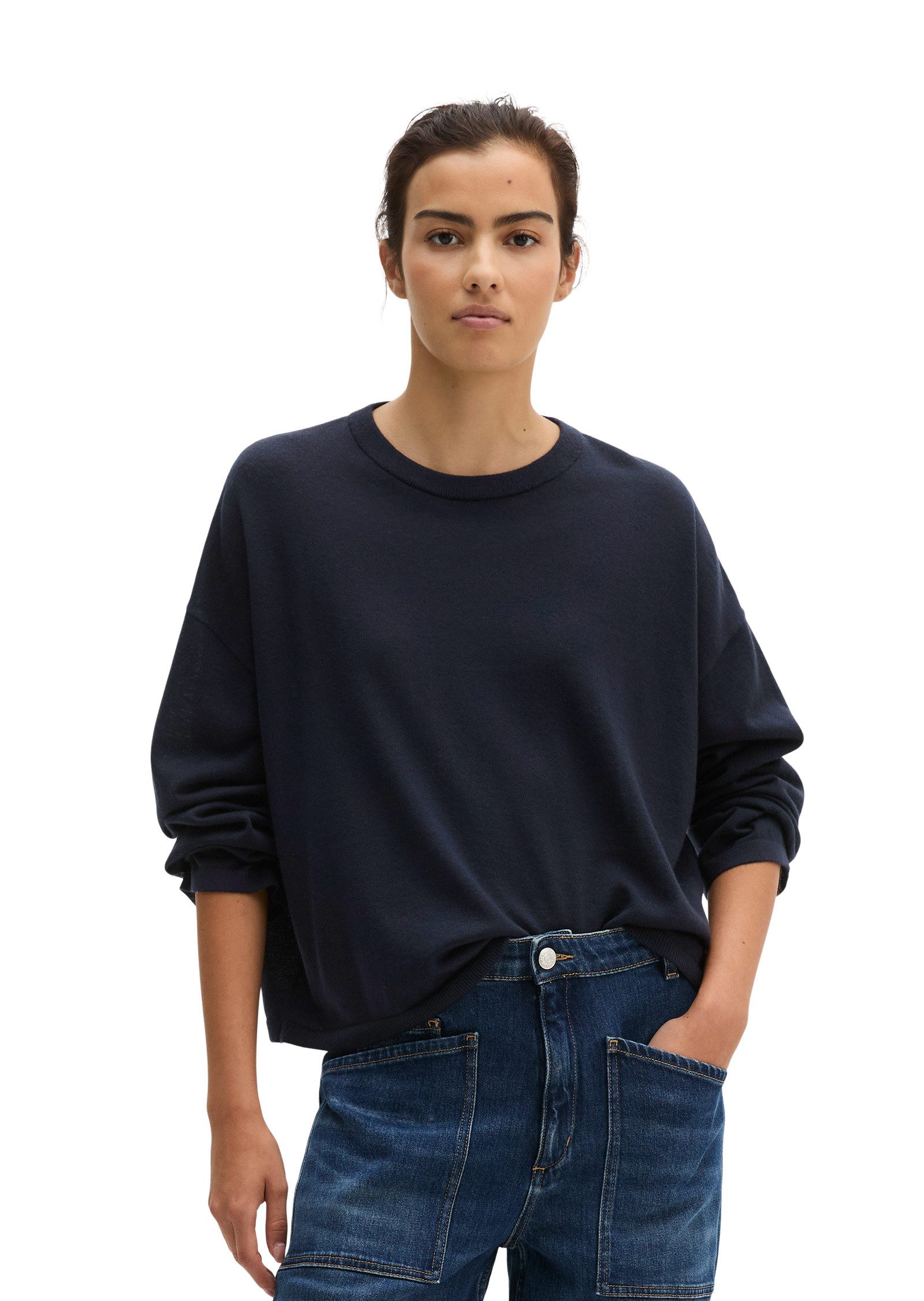 Marc O'Polo Strickpullover aus weicher Merinowolle
