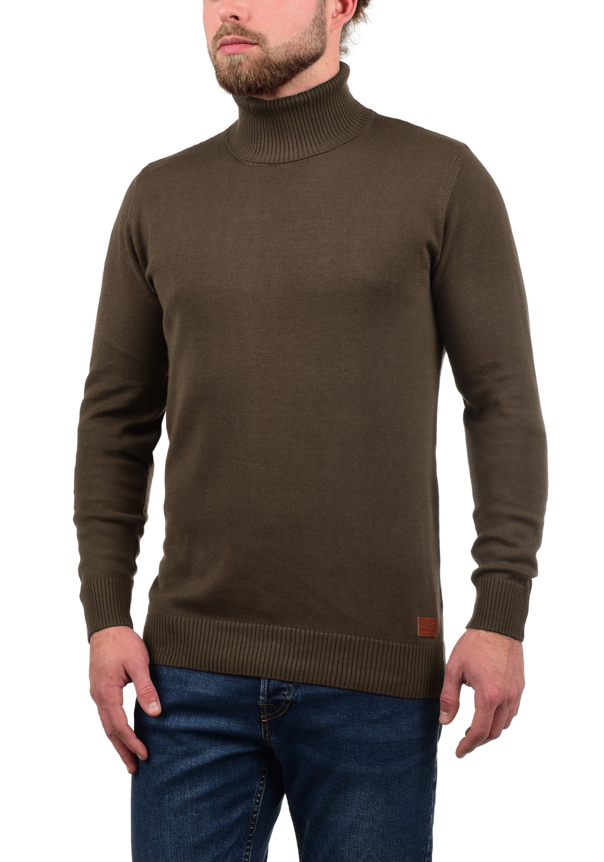 Blend Rollkragenpullover BHLatif Feinstrick Pullover mit Rollkragen günstig online kaufen