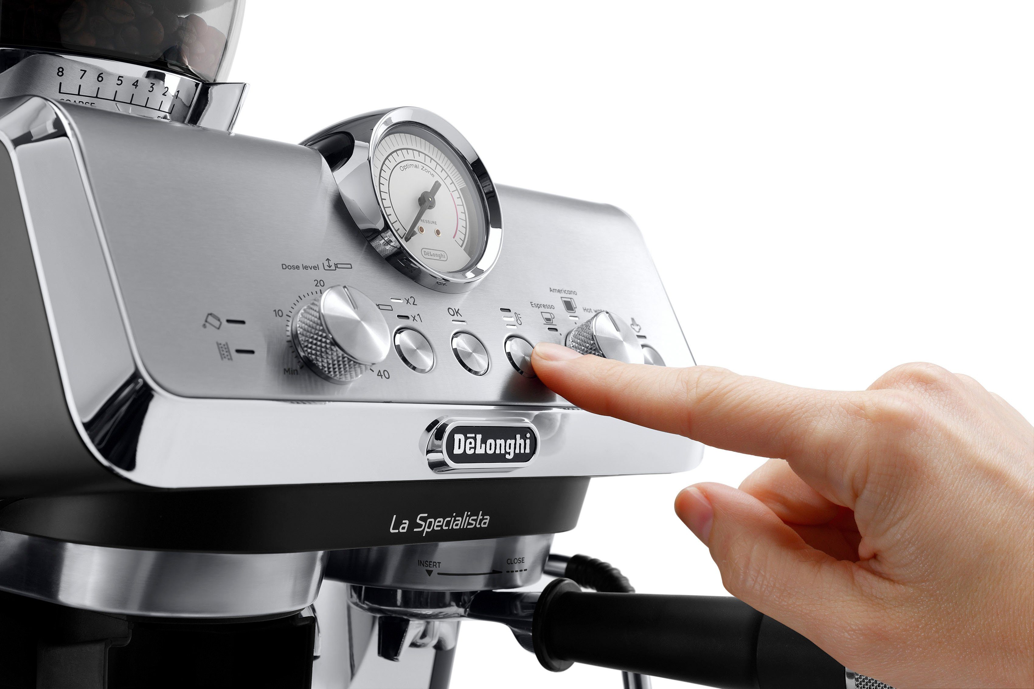 Espresso Siebträgermaschine im Specialista 250g De'Longhi La € von 6,49 inkl. EC9155.MB, Wert Selezione Arte UVP