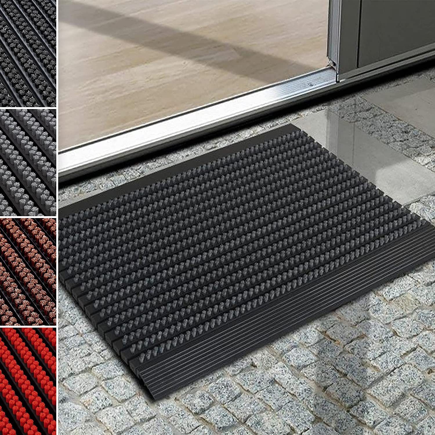 Karat Fußmatte Dynamic, Schmutzfangmatte, verschiedene Farben, 3 Größen, re günstig online kaufen