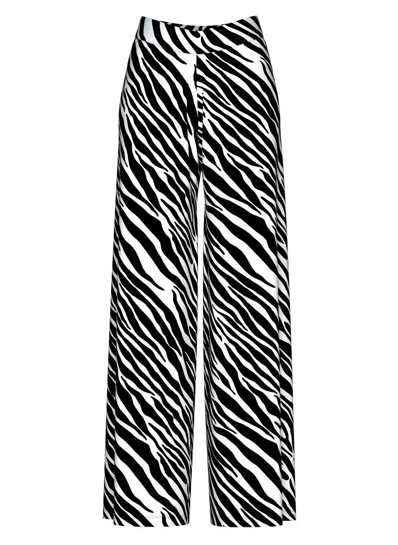 Trigema Jerseyhose TRIGEMA Hüfthose mit Allover-Zebramuster günstig online kaufen