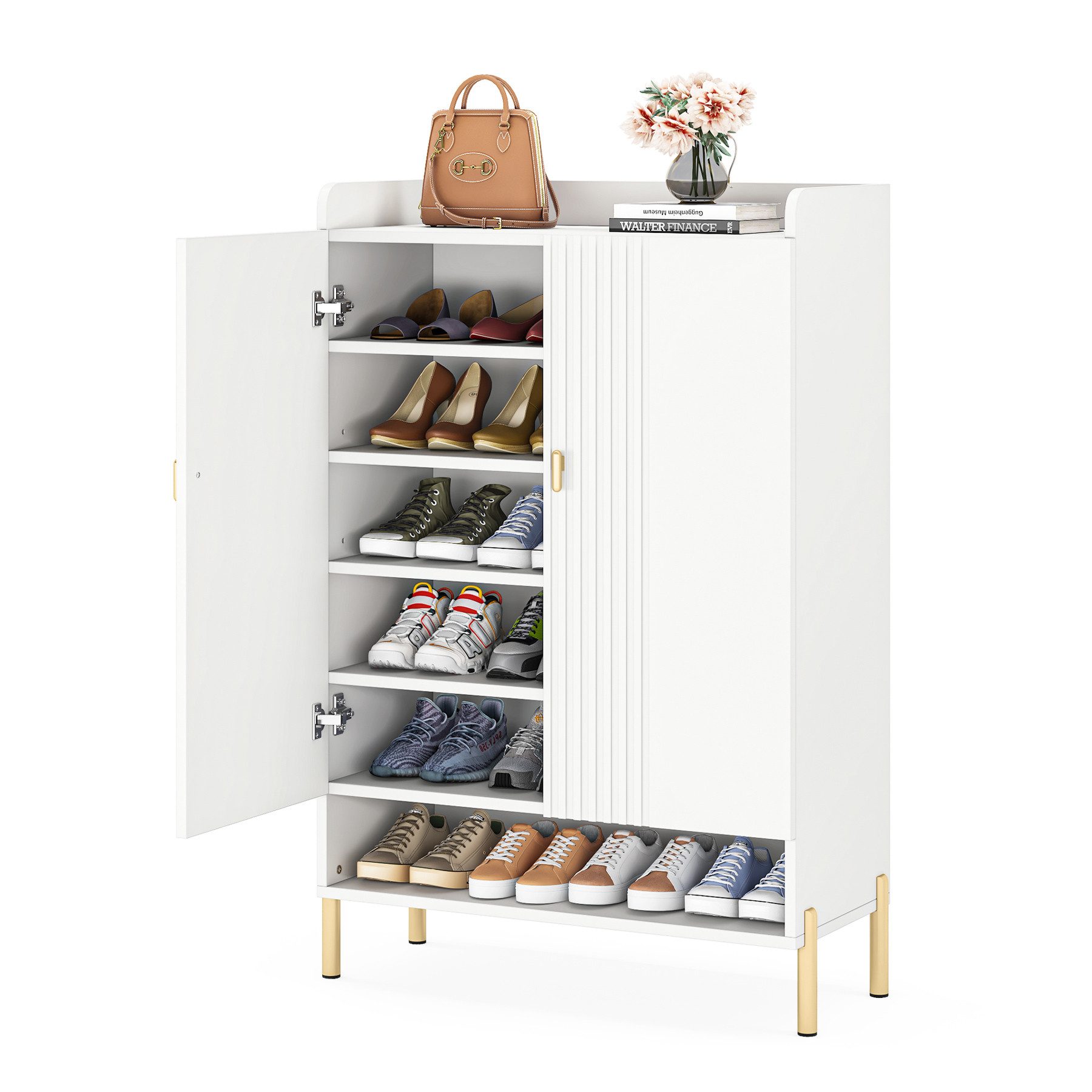Tribesigns Schuhschrank Schuhregal mit 6 Tier, günstig online kaufen