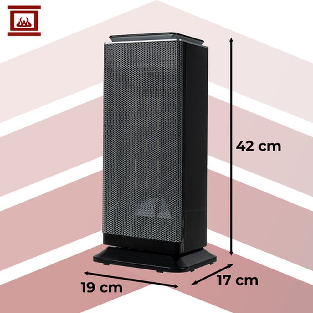 Kaminer Elektro-Heizkörper Lumni 2.0 Elektroheizung Heizer, Komfortable Steuerung von Temperatur, Timer und Modus ohne Aufstehen