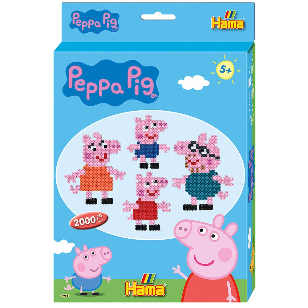 Hama Bügelperlen Hama Geschenkpackung Peppa Wutz klein Midi-Bügelperlen