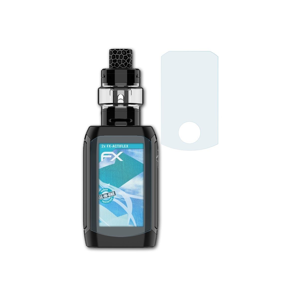 atFoliX Schutzfolie Displayschutzfolie für Innokin Proton Mini, (2er Set), Ultraklar und flexibel