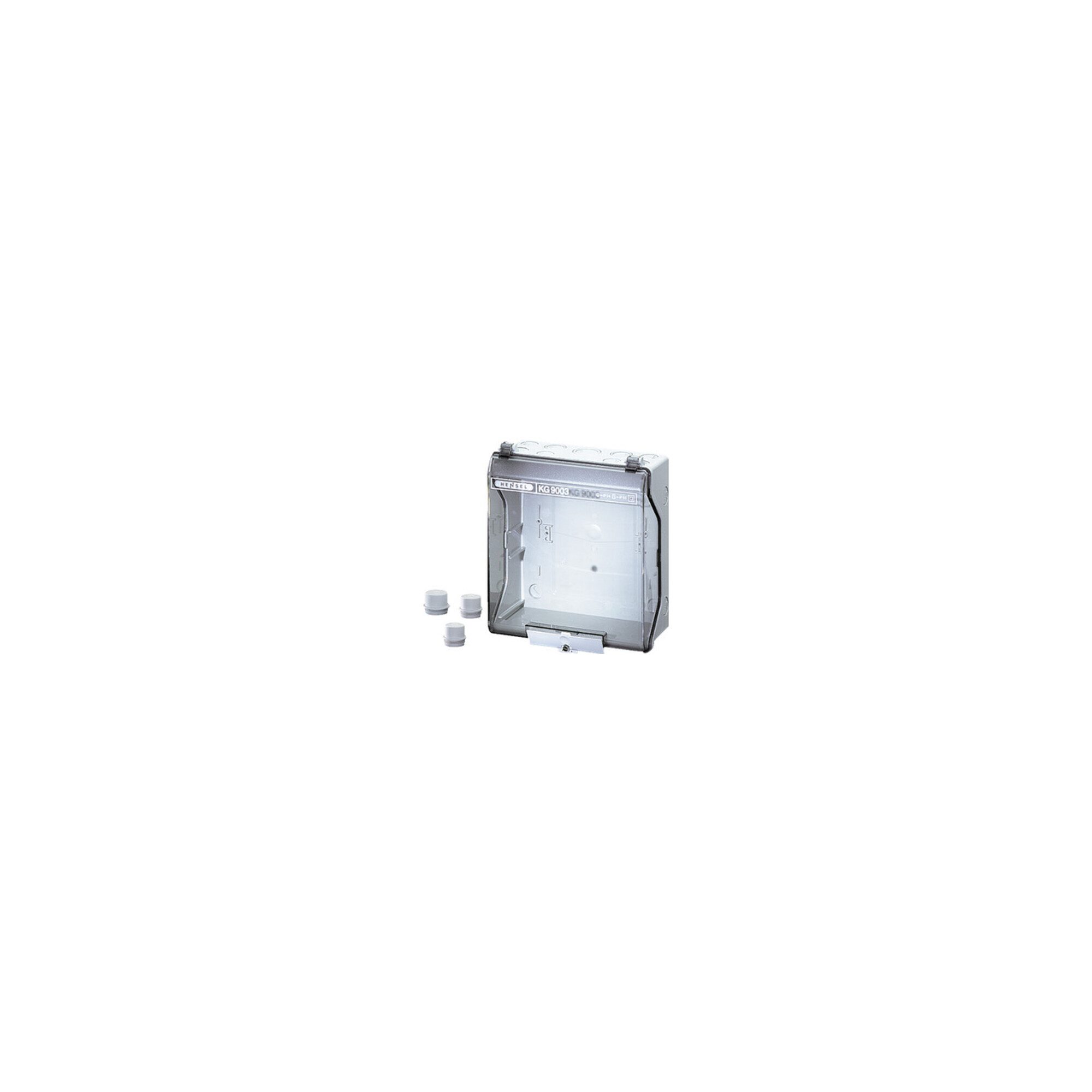 HENSEL Grundkörper Hensel Leergehäuse 217x253x115mm KG 9003
