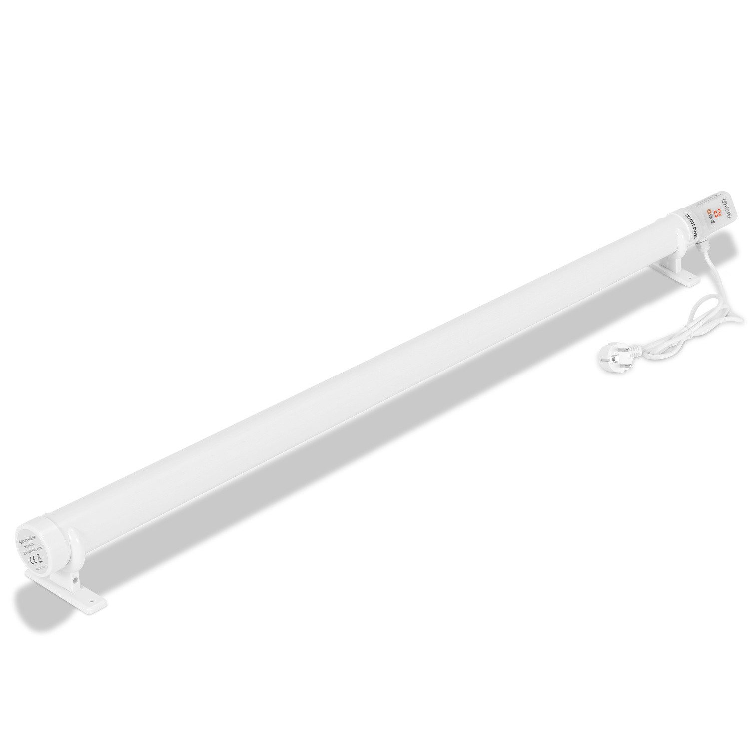 Clanmacy Heizgerät Elektrische Gewächshausheizung 240 W mit Timer, Rohrheizung 1250 mm, 240 W