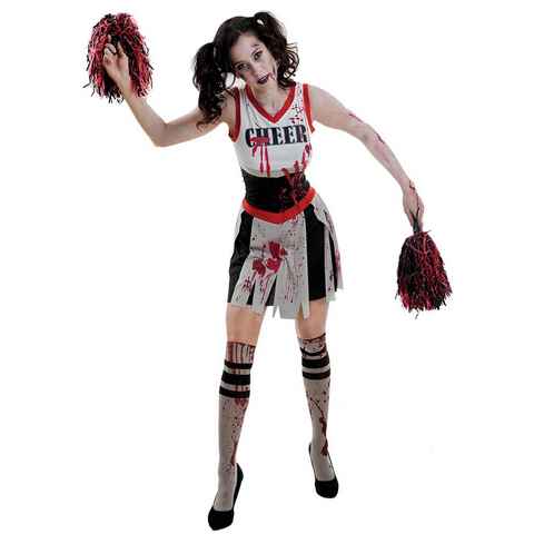 Amscan Hexen-Kostüm Zombie Cheerleader Halloween Kostüm für Damen, Sc