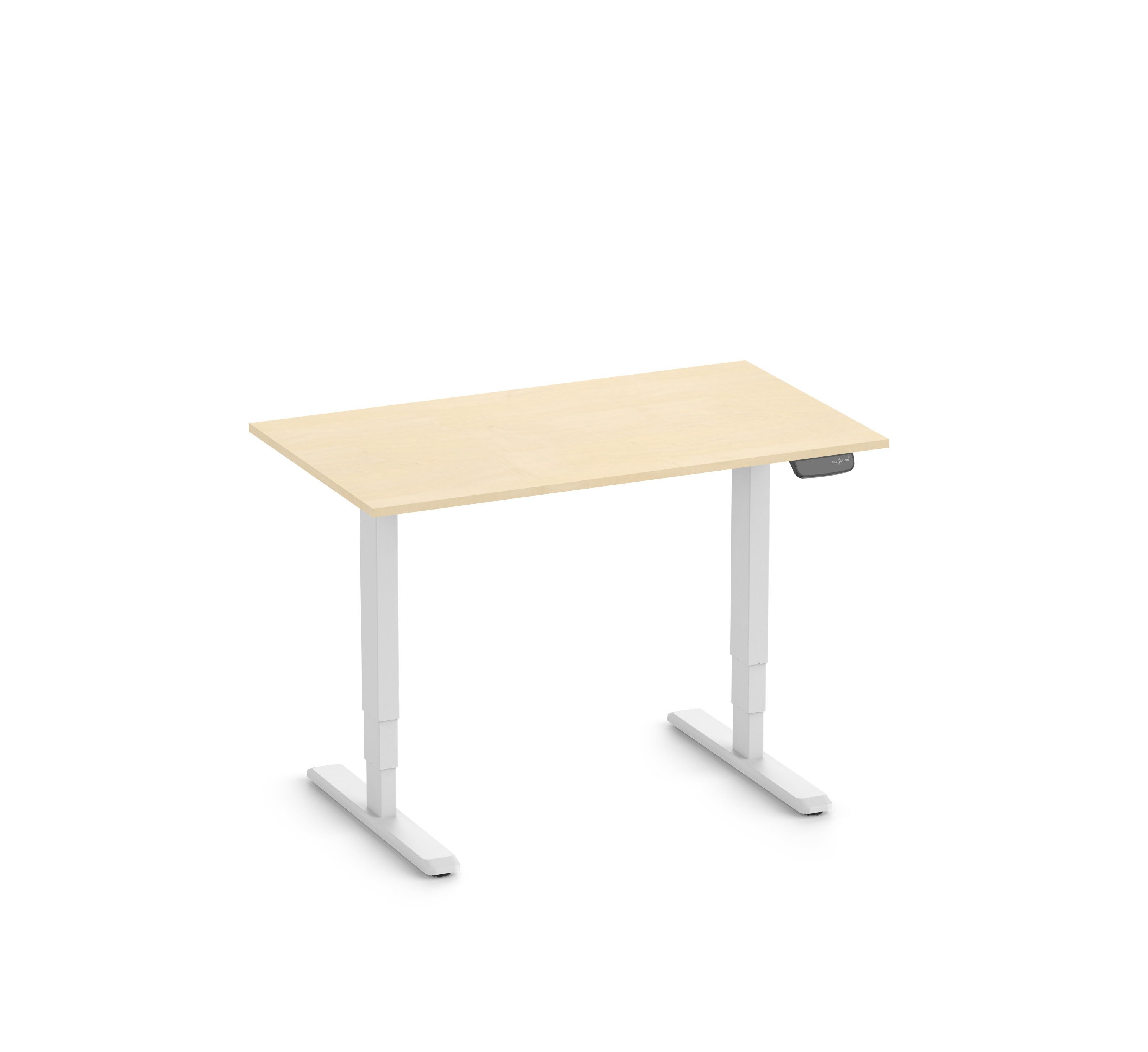 Ergolutions Schreibtisch PRIMUS Speed elektrisch höhenverstellbarer Schreibtisch, 140 kg Traglast / App / Leise / Timer / Memory / Kollisionssensor