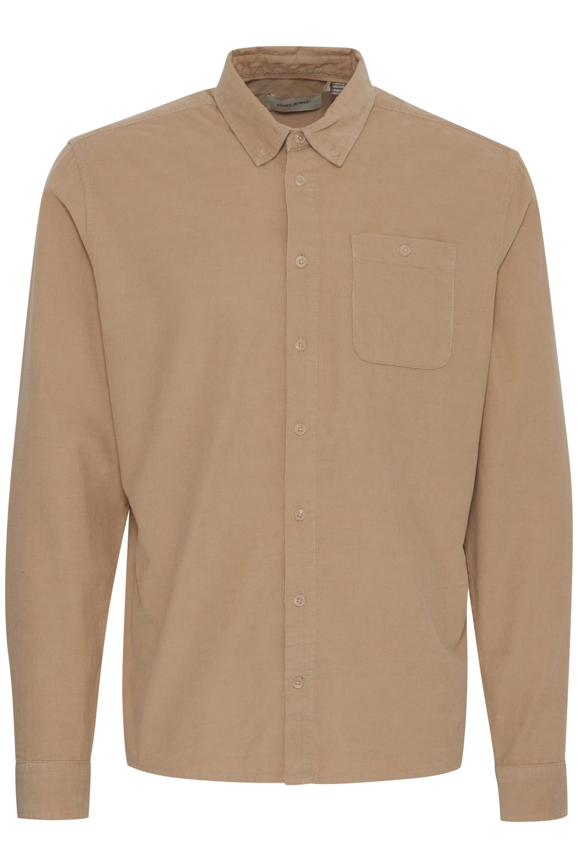 Blend Langarmhemd BHShirt Lässiges Cordhemd mit günstig online kaufen