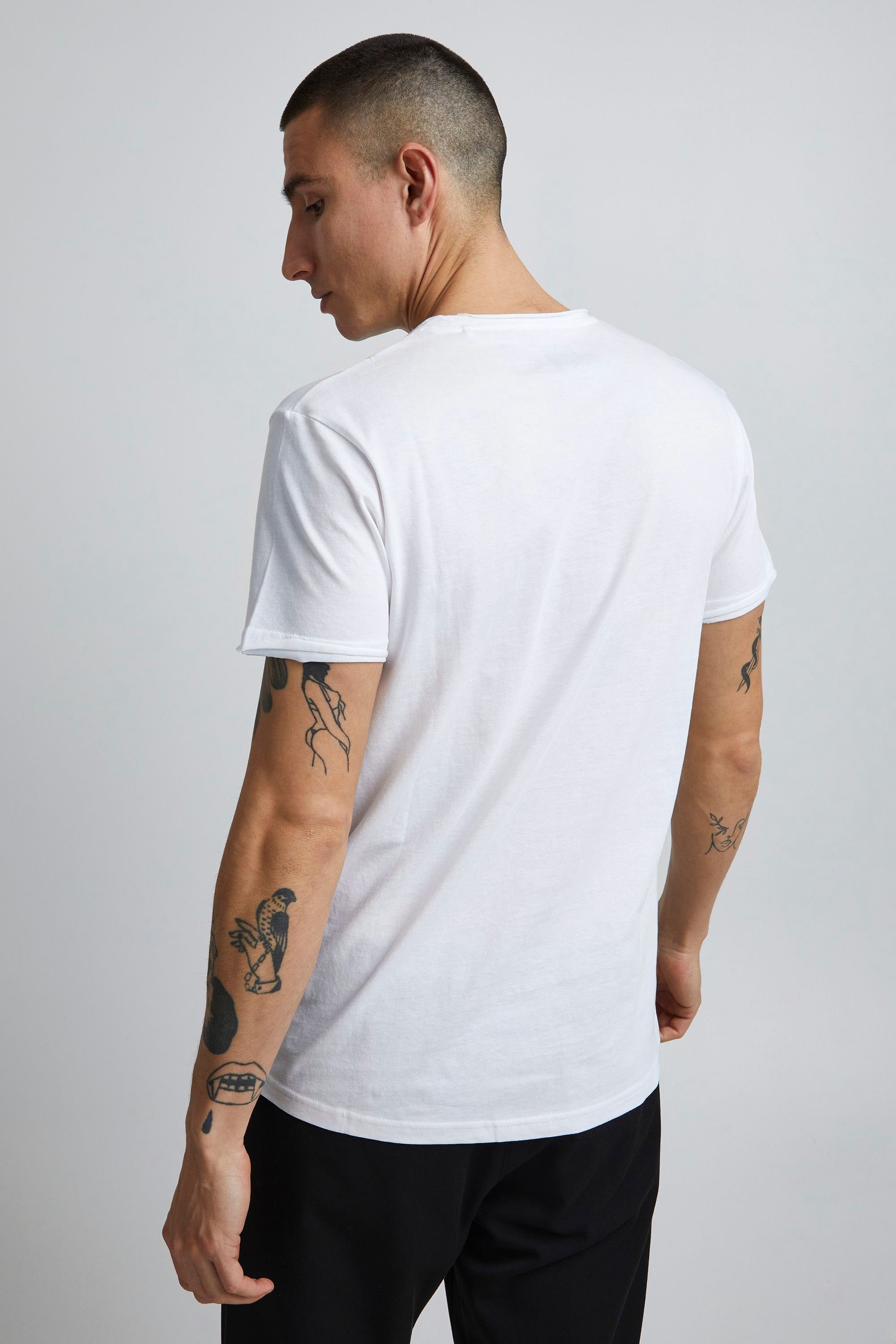 SDGaylin T-Shirt T-Shirt WHITE (790001) Brusttasche mit !Solid