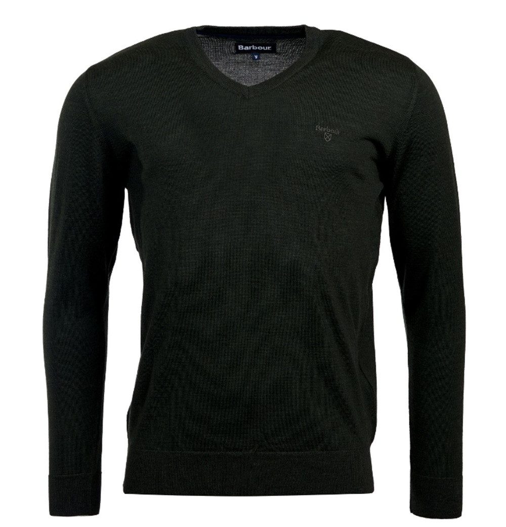 Barbour Outdoorhemd BARBOUR Merino V-Neck Pullover