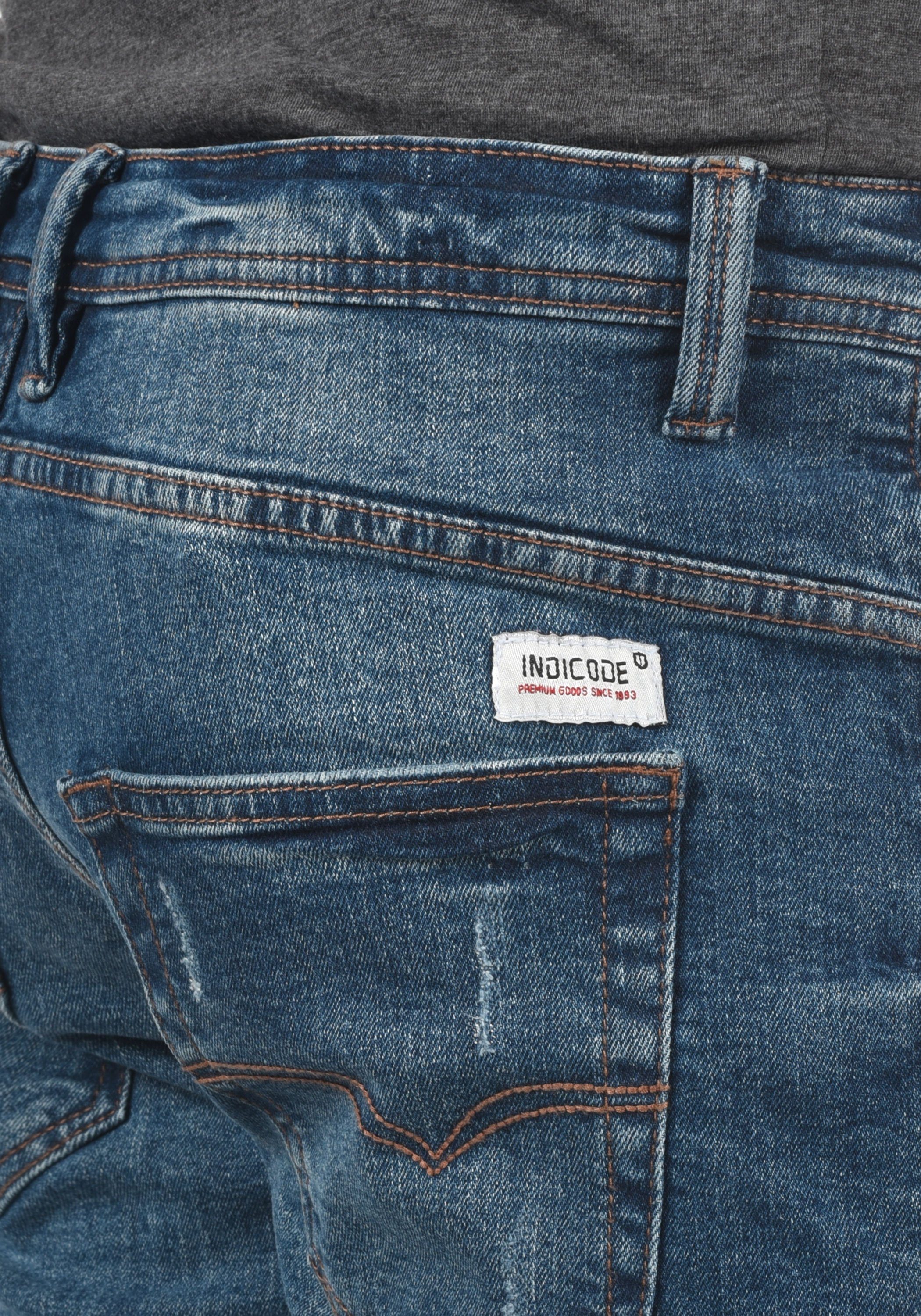 Indicode IDAldersgate Medium Indigo (869) 5-Pocket-Jeans