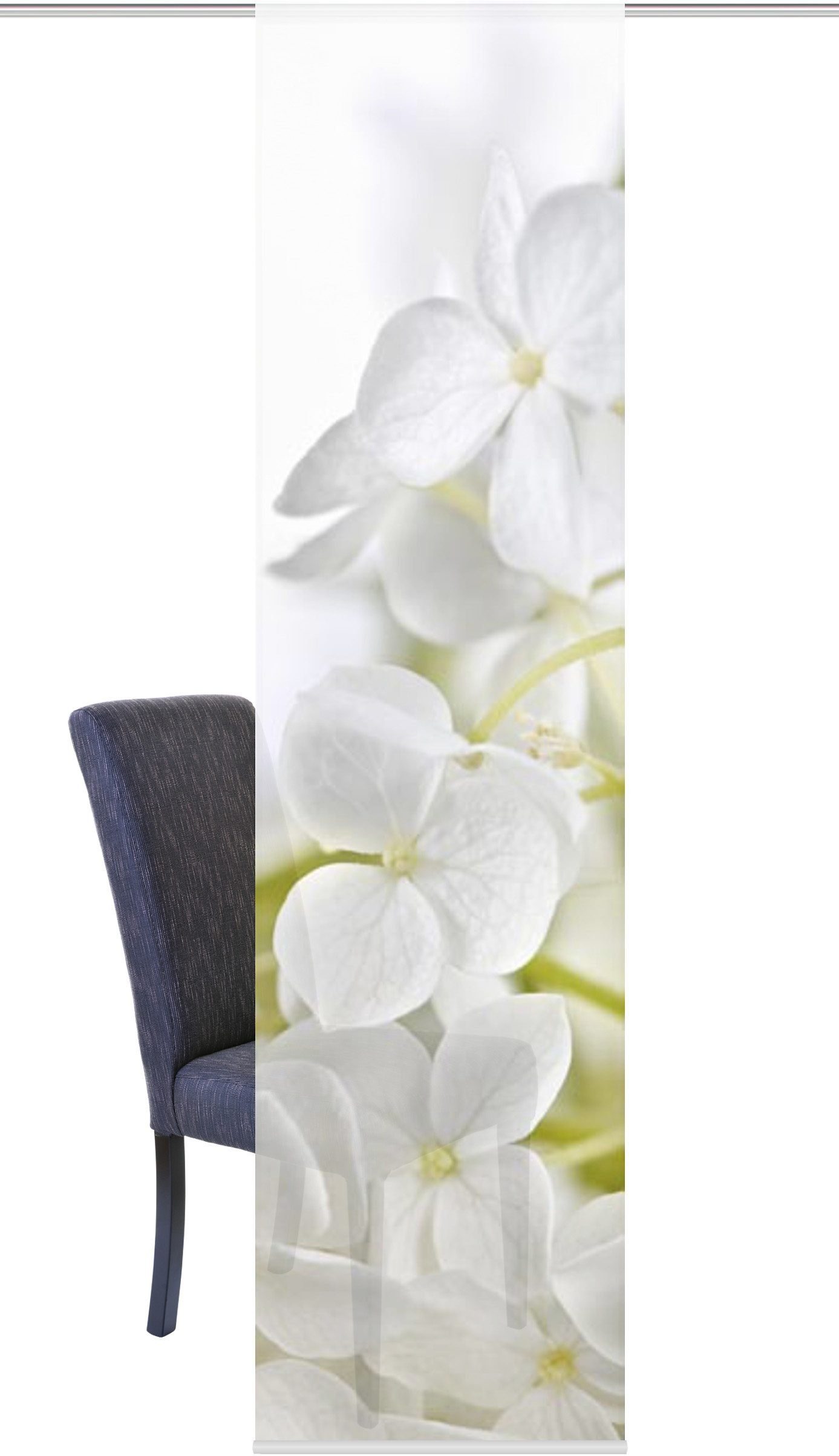 HOME WOHNIDEEN Schiebegardine LYNTON (1 St), Klettband, blickdicht, HxB: 24 günstig online kaufen