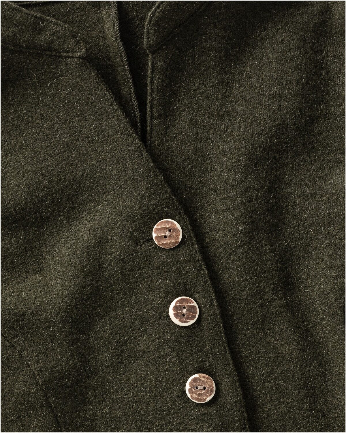 Luis Steindl Jerseykleid Jerseykleid mit Knopfleiste