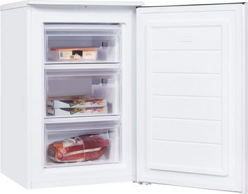 exquisit Gefrierschrank GS81-040D weiss, 85 cm hoch, 55 cm breit