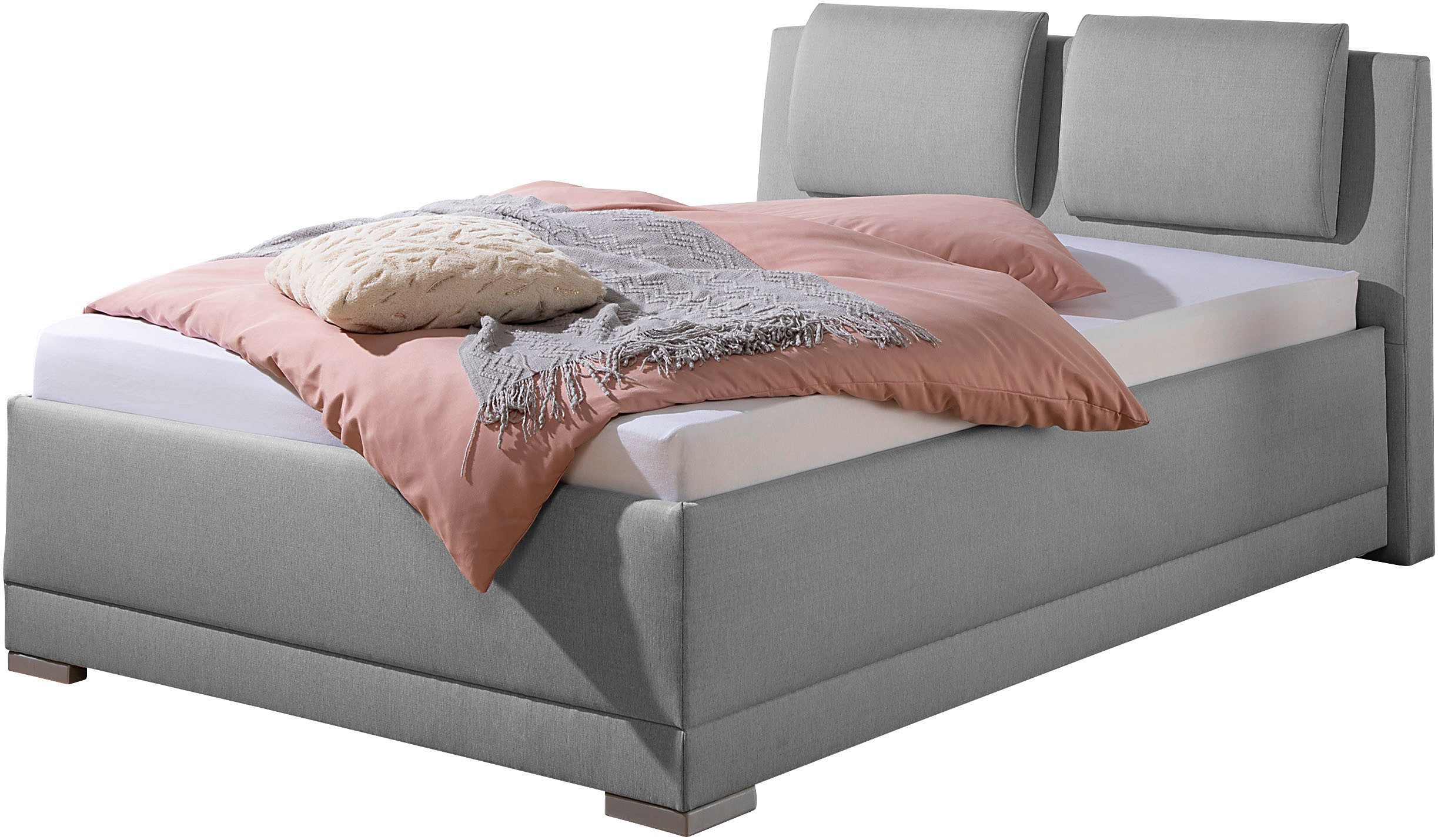 Maintal Polsterbett Oderzo, inkl. Bettkasten, Kopfteilverstellung, Matratzen in H2 oder H3 wählbar