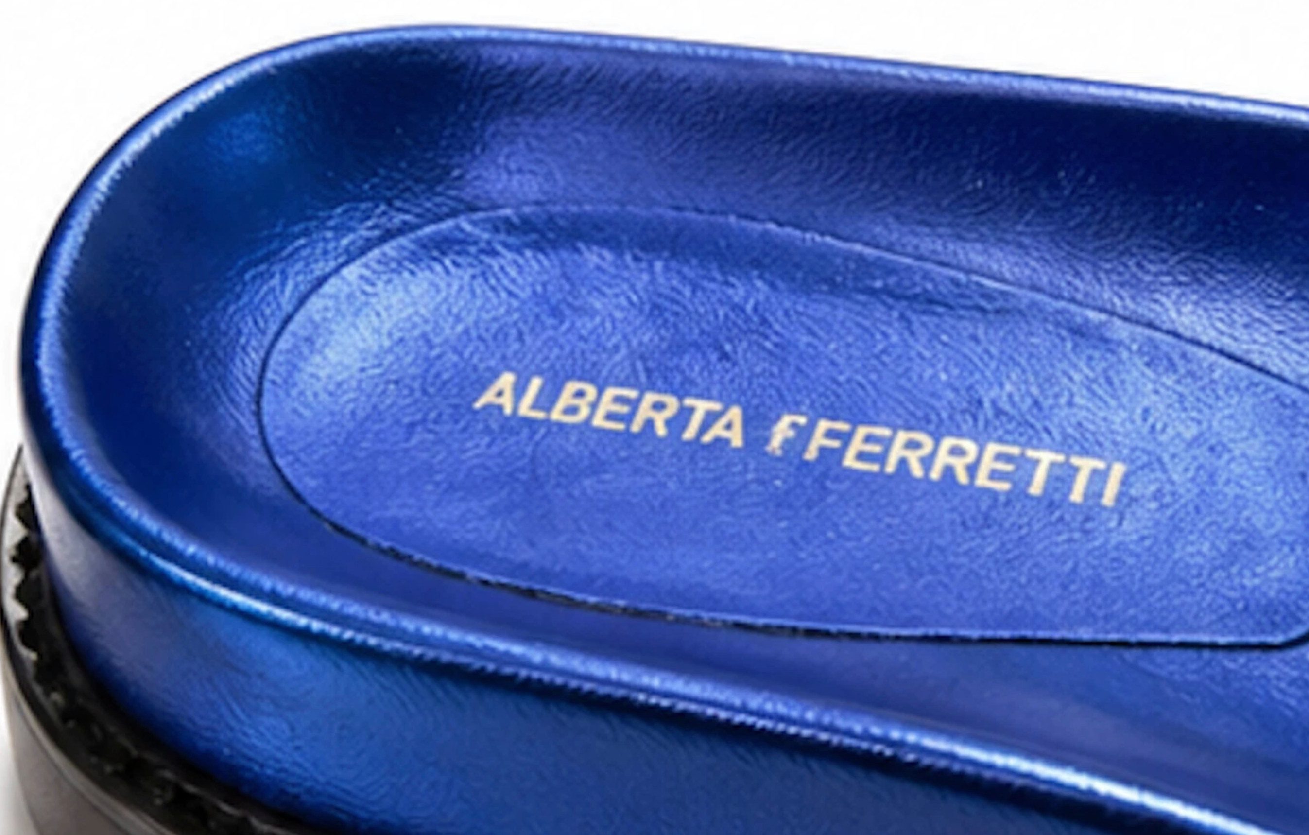 ALBERTA FERRETTI Schuhe Slippers Ergonomisch Geformtes Fußbett 41 Sandale Profilierte Sohle für Stabilität und Komfort – Bild 2 von 5