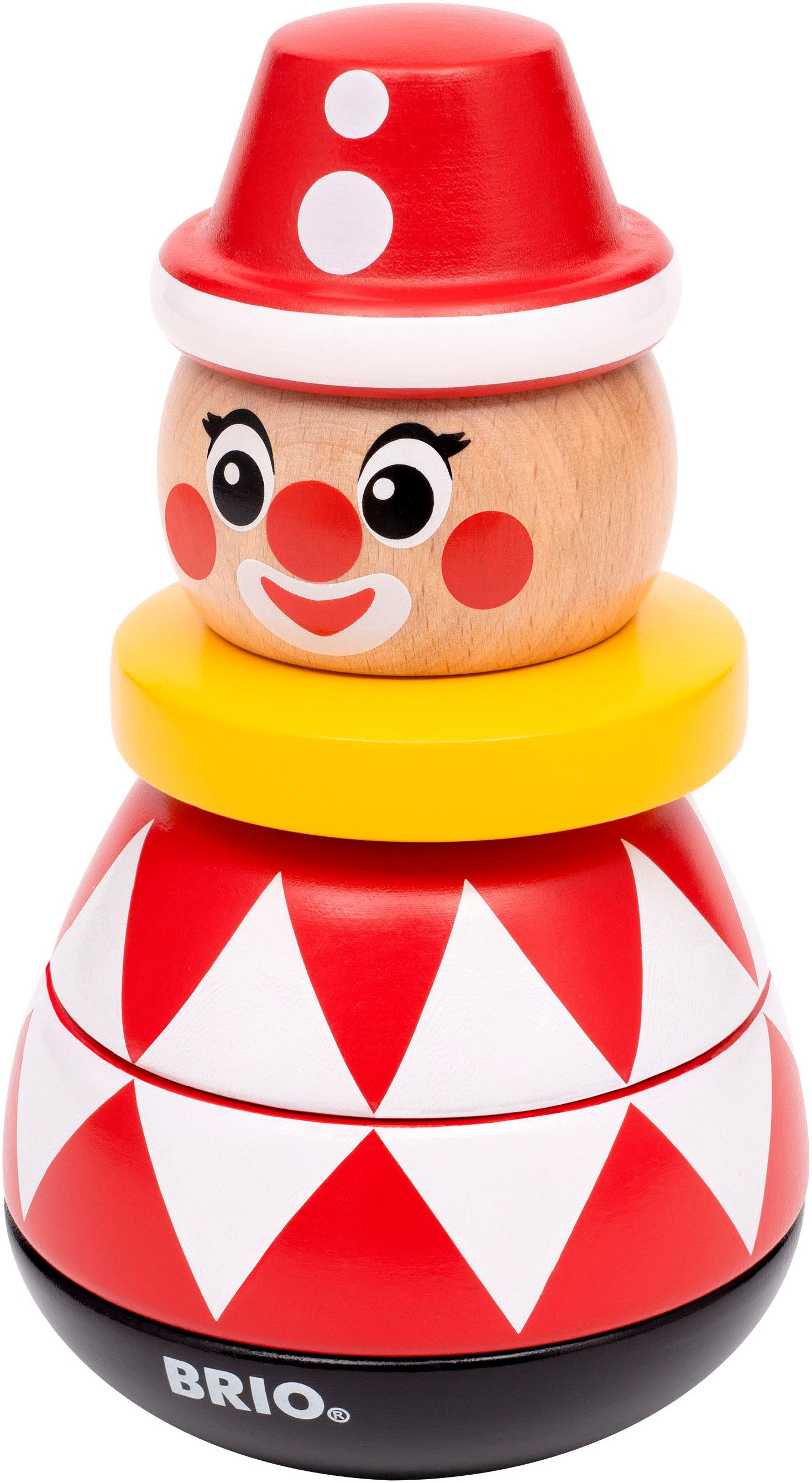 BRIO® Stapelspielzeug Magnetischer Stapelclown