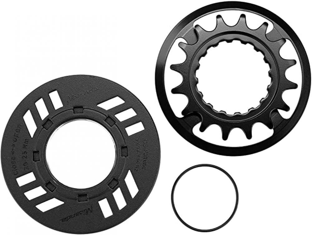 Miranda Kettenschaltung MIRANDA Kettenschutz-Set für E-Bike mit Kettenblatt 16 Zähne offset 3m