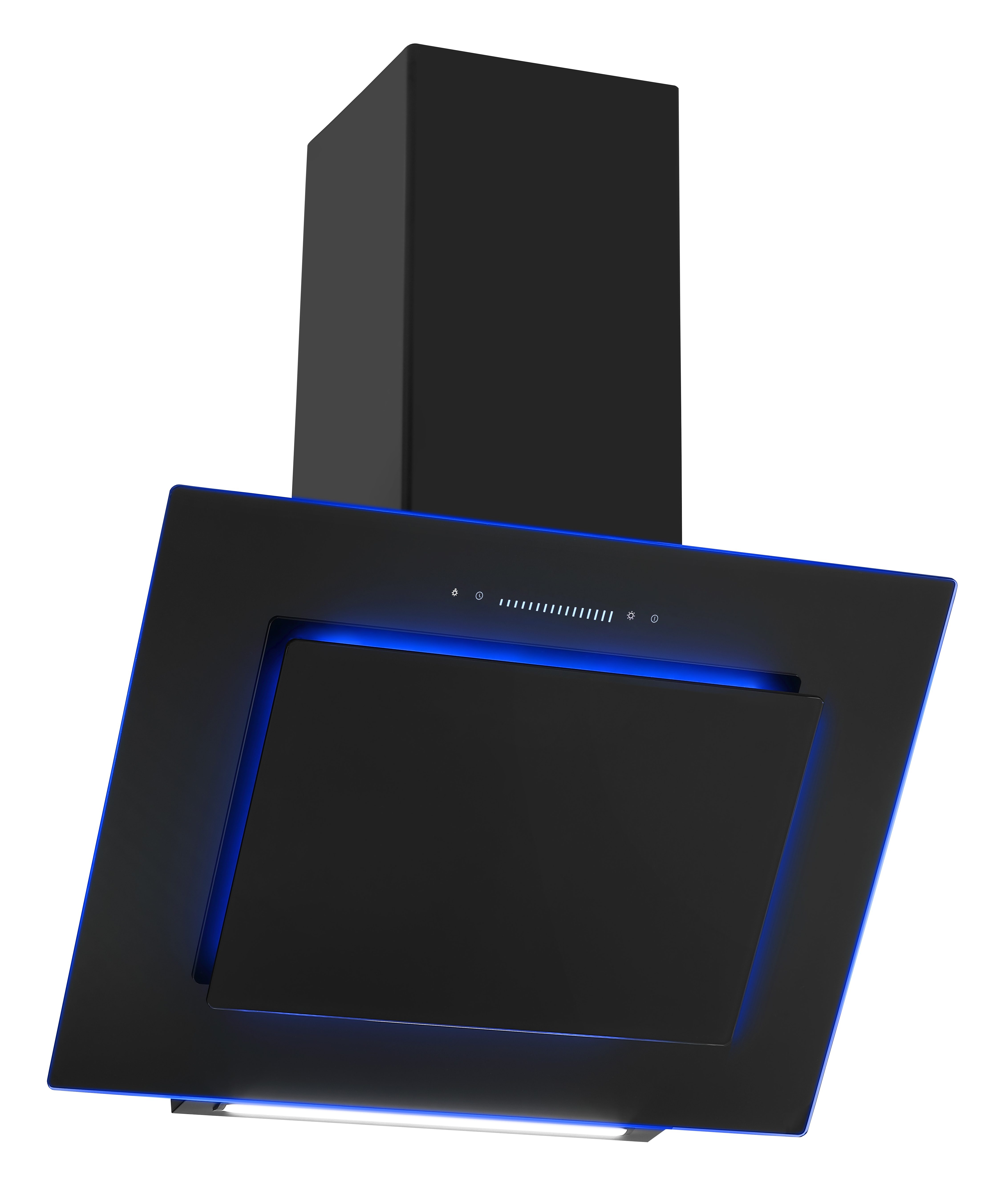 Amica Kaminhaube KHF 665 651 S KHF 665 651 S, Flexibel & kraftvoll: 10 Stufen, LED-Stripe, im Nu sauber