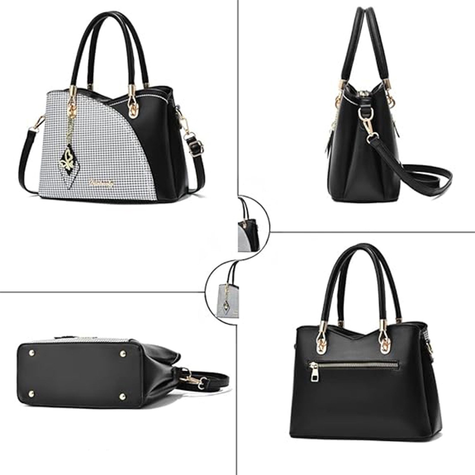 MODFU Henkeltasche Umhängetasche Handtasche Tragetasche Aktentasche günstig online kaufen