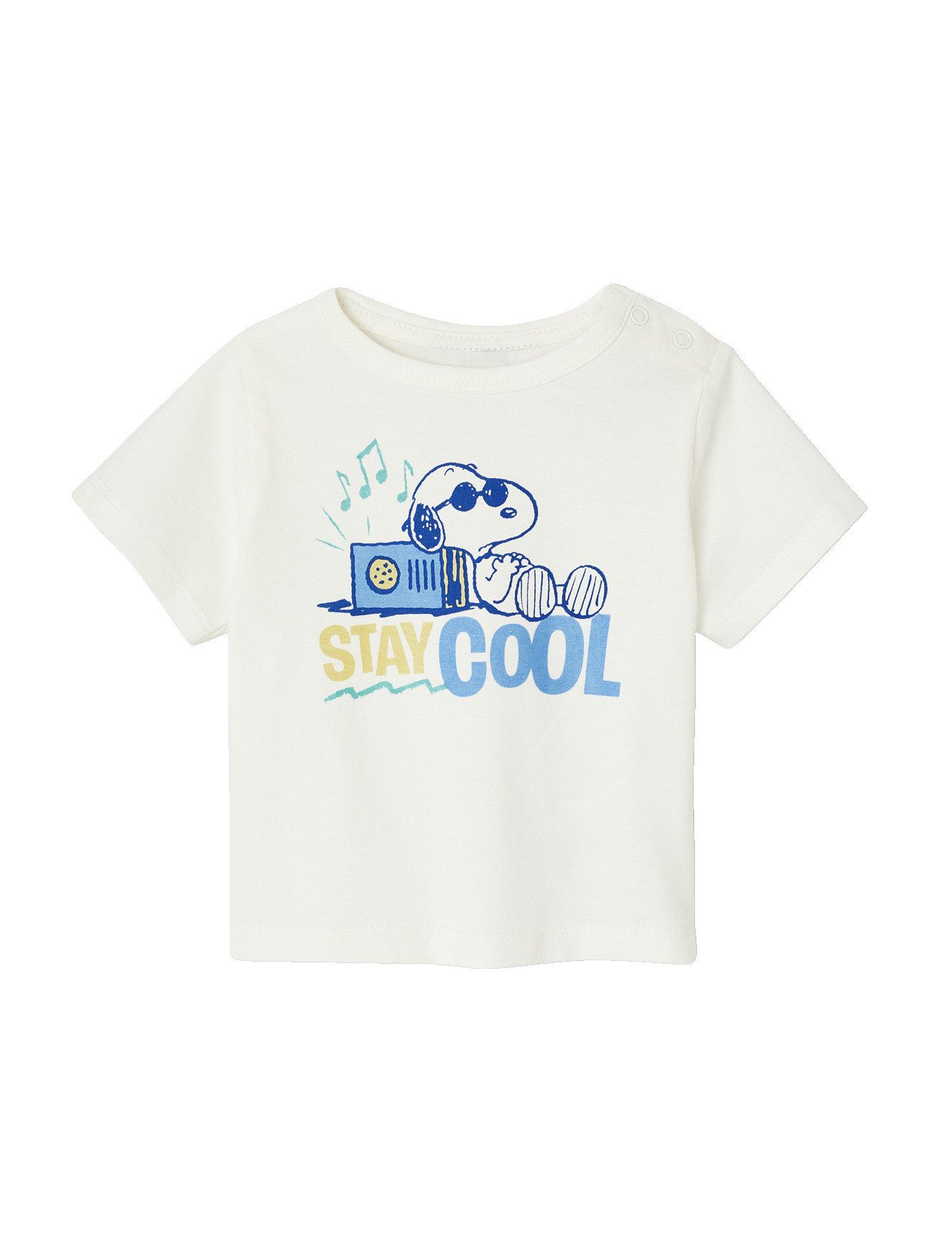 vertbaudet Shorts Baby-Set: T-Shirt & Shorts PEANUTS SNOOPY