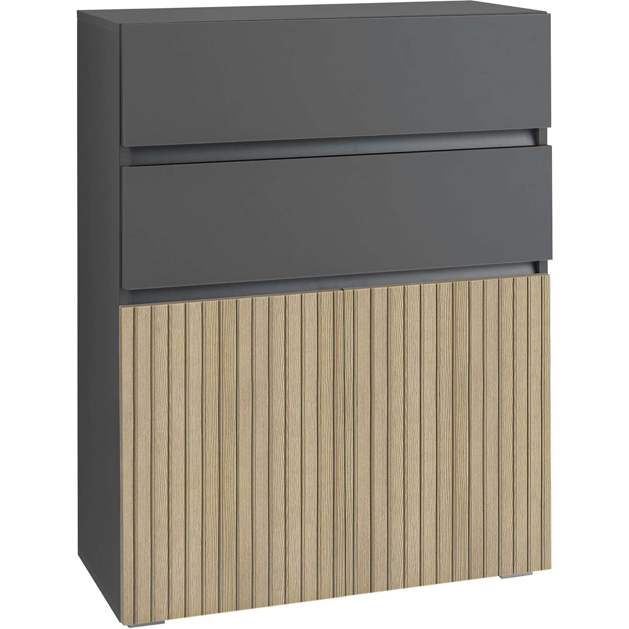 Home affaire Midischrank Wisla Höhe 98 cm, mit Türen & Schubkasten – Bild 3 von 5