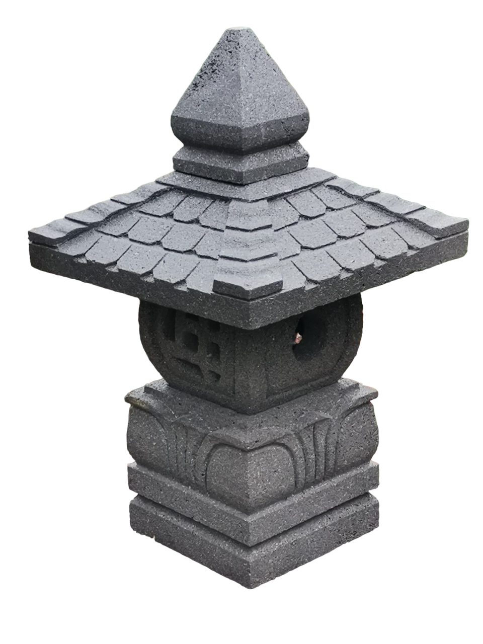 IDYL Gartenfigur Lavastein Laterne Yukimi, Lavastein günstig online kaufen