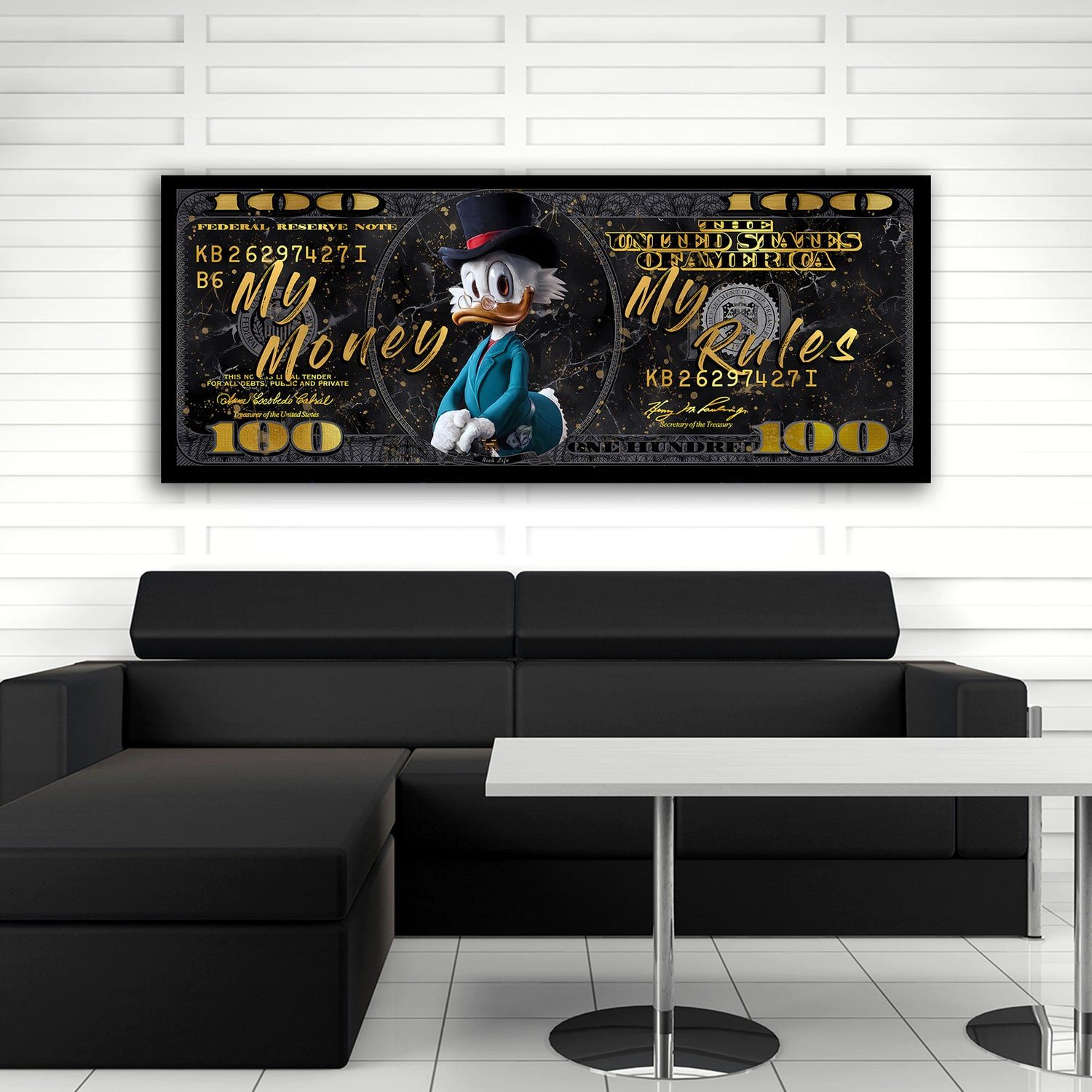 Artedinoi Leinwandbild Pop Art Duck 100 günstig online kaufen