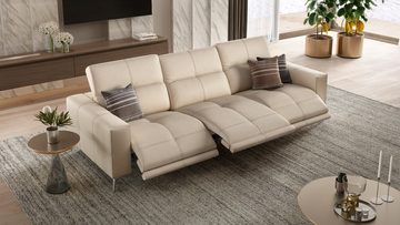 Sofanella 3-Sitzer XXL-Sofa Ledercouch MARBELLA 3-Sitzer Echtleder