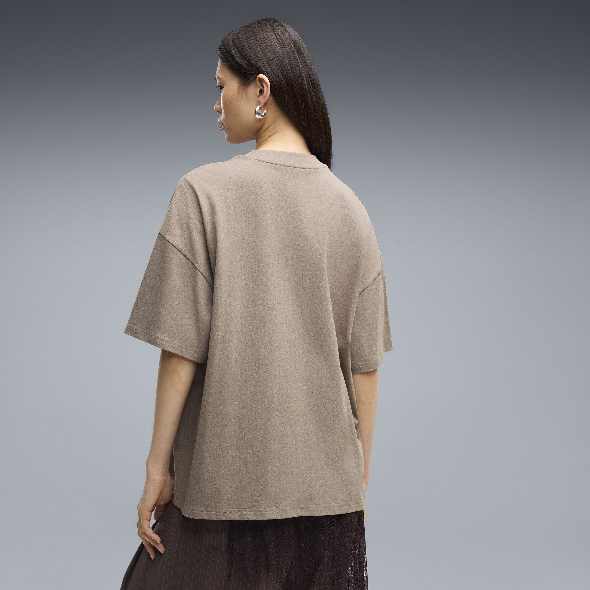PUMA T-Shirt Essentials Oversized T-Shirt Damen