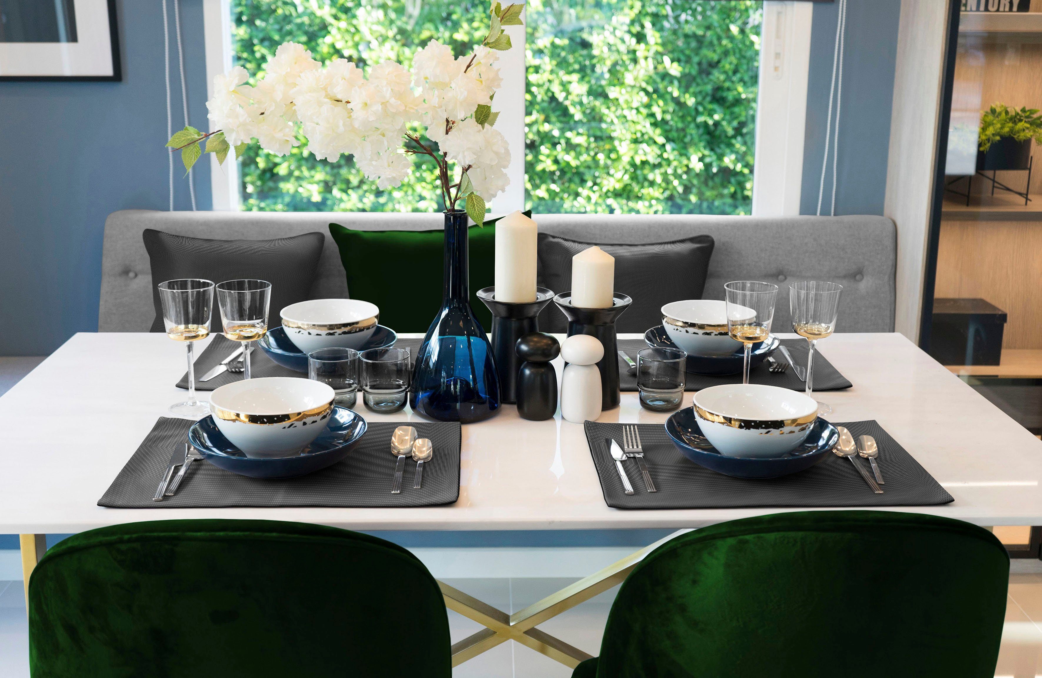 Adam Platzset Uni Collection, (2-St), GOTS günstig online kaufen